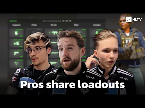 What are pro players' CS2 loadouts?