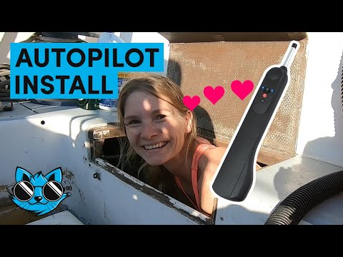 Installing Our Simrad TP32 Autopilot On A Sailboat