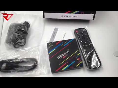 H96 MAX+ tv box RK3328 4GB+32GB Android 8.1 TV BOX 2.4G Wifi 4K Smart Tv Smart Media Player