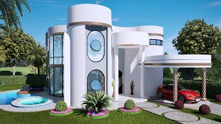 PROYECTO ARQUITECTONICO RVL CASAS -- TRES DORMITORIOS (DISEÑO 4 - 10)