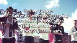 One Direction - Loved You First (Lyrics On Screen + Pictures)