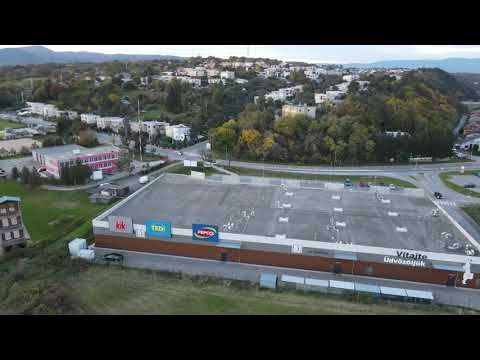 S1 Center Moldava nad Bodvou, video z dronu, 19.10.2021