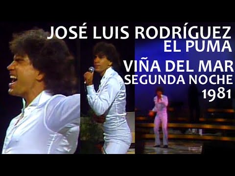 José Luis Rodríguez El Puma | Festival de Viña del Mar - Segunda Noche | Chile 1981