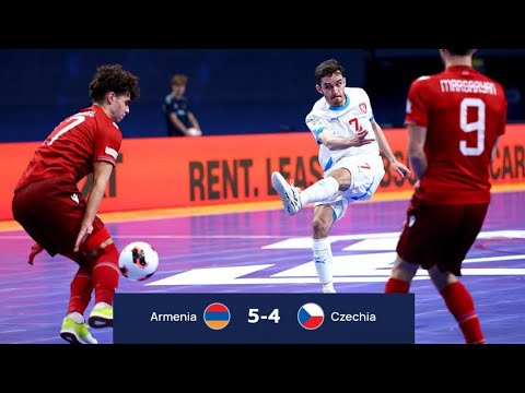 Armenia 5 - 4 Republic Czech: UEFA Futsal 2026 