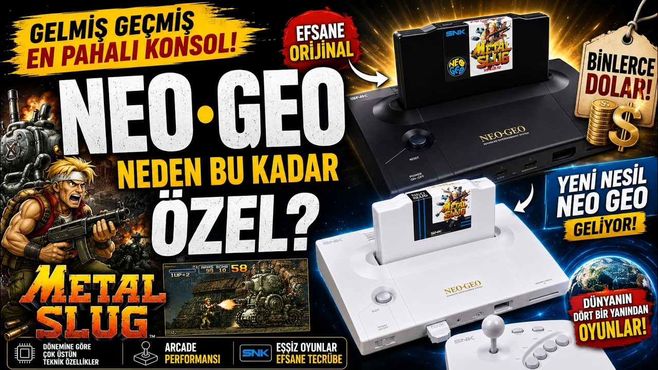 Gelmiş Geçmiş En Pahalı Konsol: Neo Geo