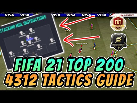 BEST *UNSTOPPABLE* 😱 FIFA 21 4312 ULTRA ATTACKING CUSTOM TACTICS AND PLAYER INSTRUCTION GUIDE!!!