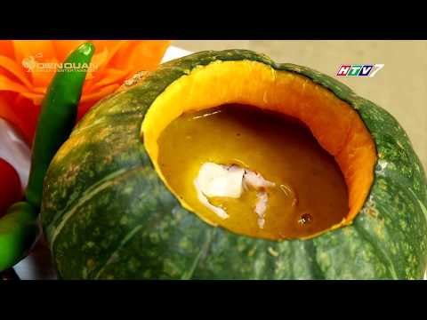 Cách nấu súp tôm bí đỏ béo ngậy thơm ngon