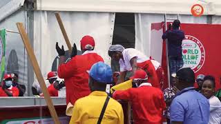 Hilda Baci takes on the challenge of cooking the world’s biggest pot of jollof rice.