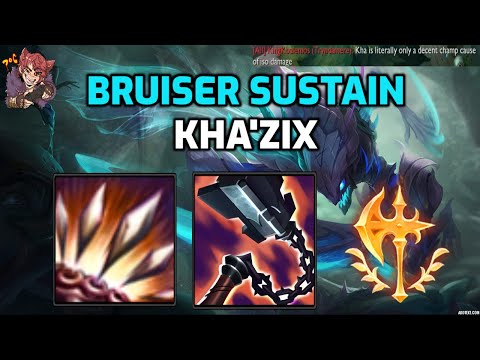 BRUISER KHA'ZIX TOP LANE IN SEASON 11 IS 100% BROKEN!!! Kha'Zix Top Lane Season 11 League of Legends