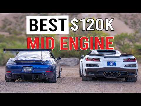 Best for $120K? | Porsche 718 Cayman GT4 vs Chevrolet Corvette Z06 (C8)
