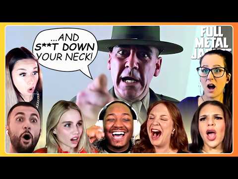 Sergeant Hartman's Opening Scene Is INSANE | Full Metal Jacket (1987) Movie Reaction Compilation