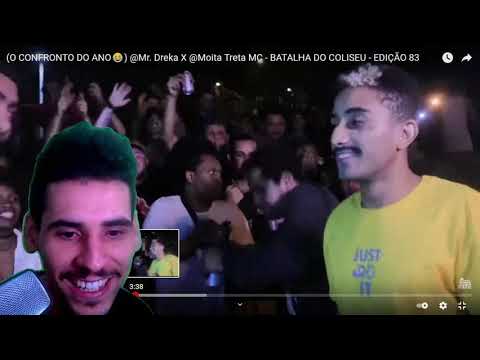 REACT (O CONFRONTO DO ANO😂) @Mr. Dreka X @Moita Treta MC - BATALHA DO COLISEU - EDIÇÃO 83