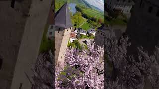 SWITZERLAND • Unreal Nature You Must See – Epic Alps, Swiss Villages #swiss #switzerland #spring