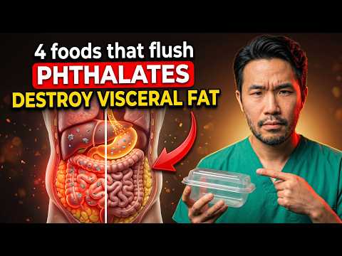 4 Foods That Flush Phthalates, Balance Hormones & DESTROY Visceral Fat