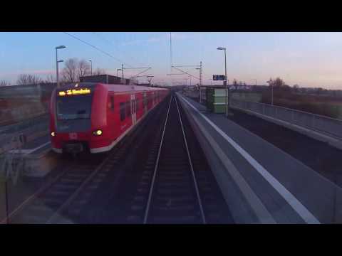 Führerstandsmitfahrt von Worms nach Mainz