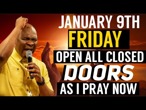 January 9th : Apostle Joshua selman prayers | koinonia global live | today's prayer