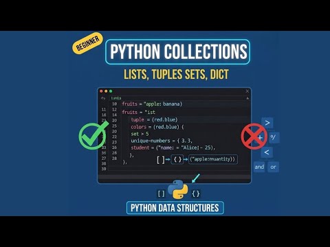 12 Python Tutorial For Beginners Collections In Python Explained