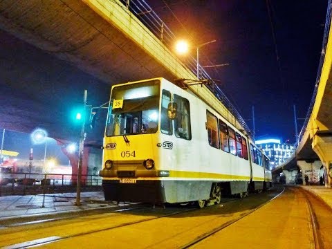 Cab View Linia 35: Gara Basarab - Depoul Militari ( Bucuresti )