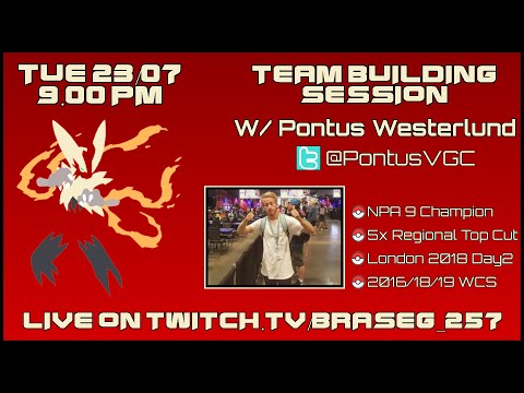 Live 23/07/2020 TEAMBUILDING SESSION W/ PONTUS WESTERLUND