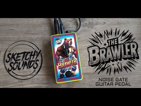 Sketchy Sounds The Brawler Noise Gate Guitar Pedal image 5