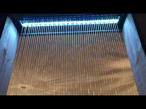 Comment fabriquer un magnifique mur d'eau d'intérieur DIY - Interrupteur intelligent contrôlé, al...