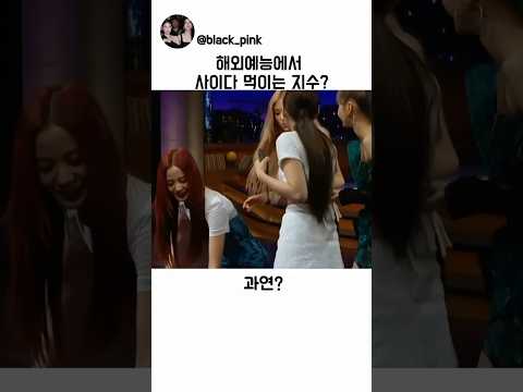 해외 예능에 출연한 블핑이들이 보여주는 재미있는 모습들