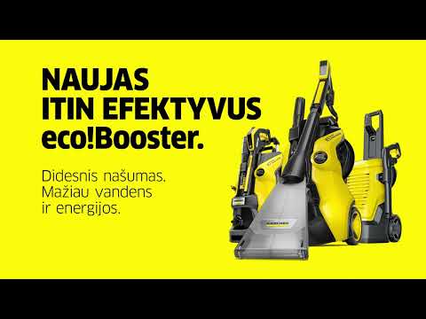 Karcher aukšto našumo antgalis Eco!Booster Jet 130 video