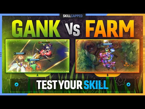 Do You Know When to GANK vs FARM? Test Your Jungle Skills! - League of Legends