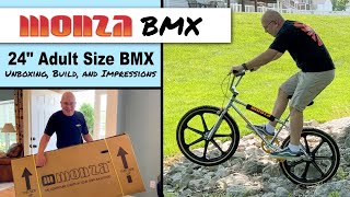 Monza 24 BMX Cruiser w/ Skyway Mags | Unboxing, Assembly & First Impressions | Old School Meets New
