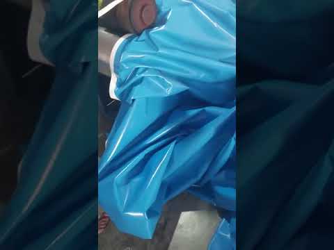 Building elevation tarpaulin cover, for industrial