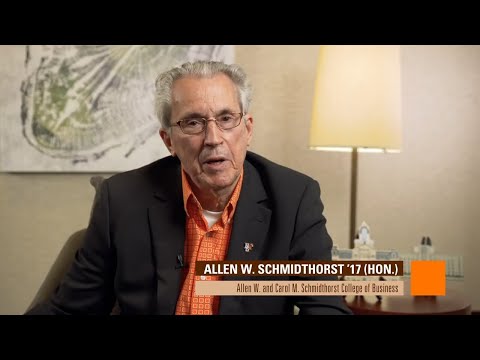 BGSU announces first named college, Allen W. and Carol M. Schmidthorst College of Business