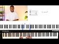 How to play WE'RE BLESSED by FRED HAMMOND | Piano Tutorial