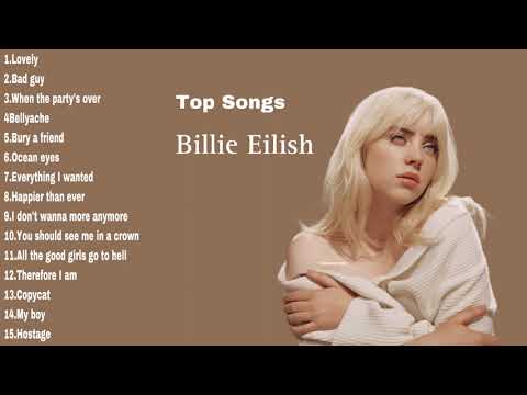 Top HIT Songs of Billie Eilish 2024🎵🎶 | Billie Eilish |