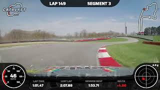 NickD Fastest lap at 24 hours of Lemons - Mid Ohio 2026