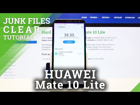 How to Delete Junk Files – Clean Storage on HUAWEI Mate 10 Lite