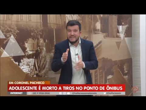 Adolescente de 16 anos é morto a tiros em ponto de ônibus em Coronel Pacheco