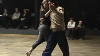 Hector Corona och Silvina Machado Abrazo hos Gefle Tango 20090516