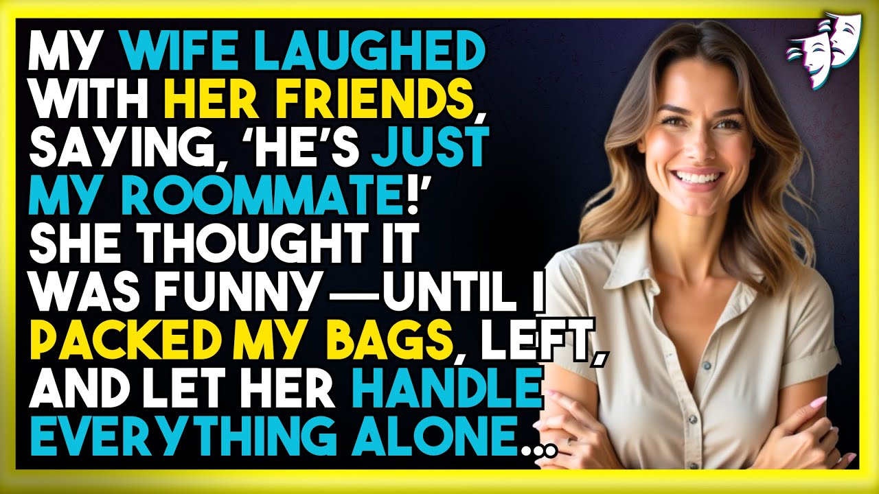 ‘He’s Just My Roommate!’ My Wife Told Her Friends —So I Moved Out and Let Her Pay the Rent Alone!