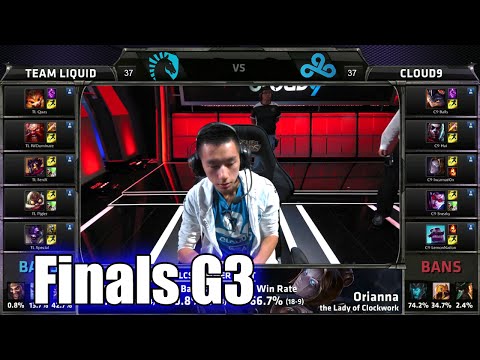 Team Liquid vs Cloud 9 | Game 3 Finals S5 NA LCS Regional Qualifier for Worlds | TL vs C9 G3