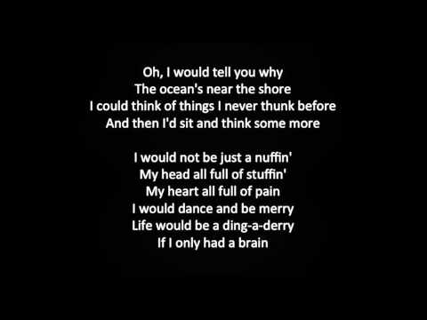 If I Only Had a Brain (Karaoke)