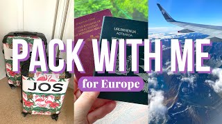 Europe Packing Essentials | Checked & Hand Luggage Tips | Beauty Discount Codes | JOS ATKIN