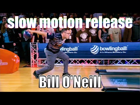 Bill O'Neill slow motion release - PBA Bowling