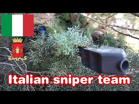 italian sniper team
