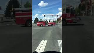 Puget Sound FD Engine 45 medic response