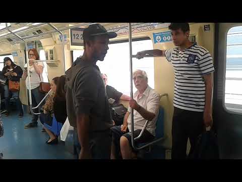Treta de Idosos no Metro