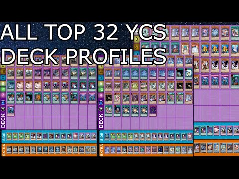 ALL TOP 32 YCS NIAGARA DECKLISTS 2022