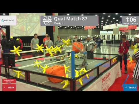 2017 VEXU Design Q87 - WPI0 vs SENA1 - 42 to 9