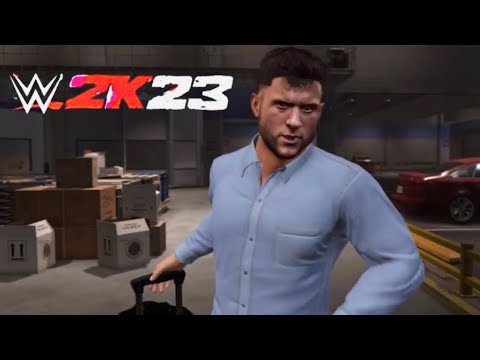 WWE 2K23 MyRISE Gameplay Walkthrough Part 1 FULL GAME (MJF) - (No Commentary)