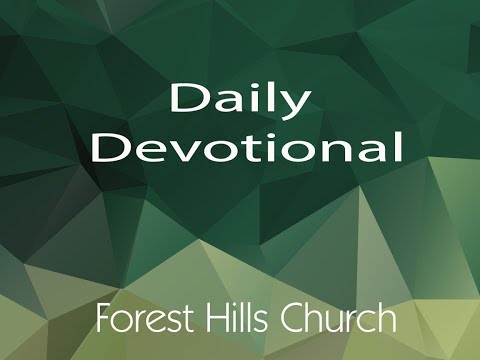 Daily Devotionals 6.15.20 - Matt B