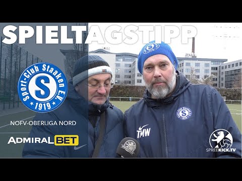ADMIRAL-Tipps Thorsten Wietfeld und Christian Hartmann (SC Staaken) - 16.Spieltag, NOFV-Oberliga
